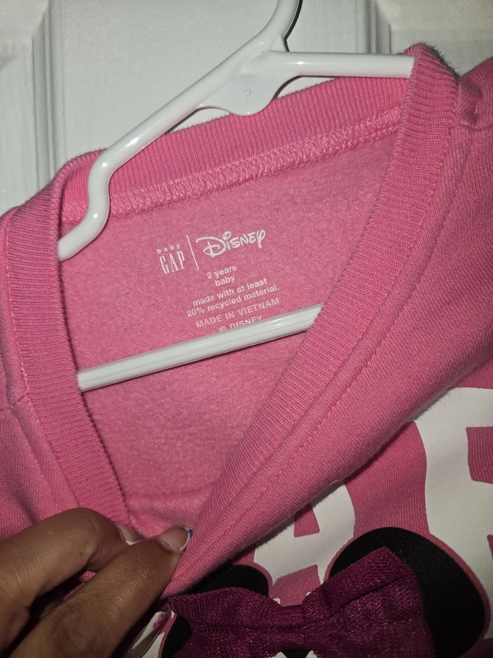 GAP x Minnie Mouse Pink Girls Sweat Set
